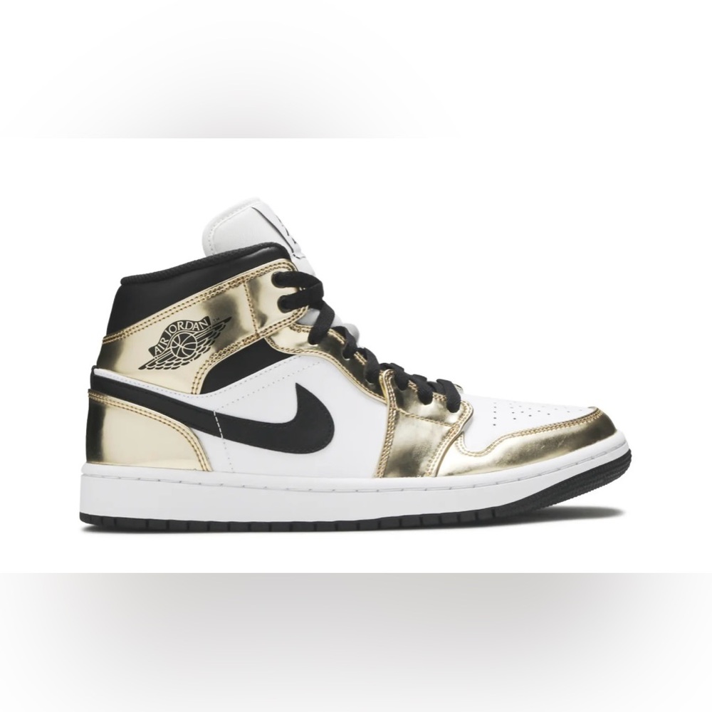 Air Jordan 1 Mid SE Metallic Gold